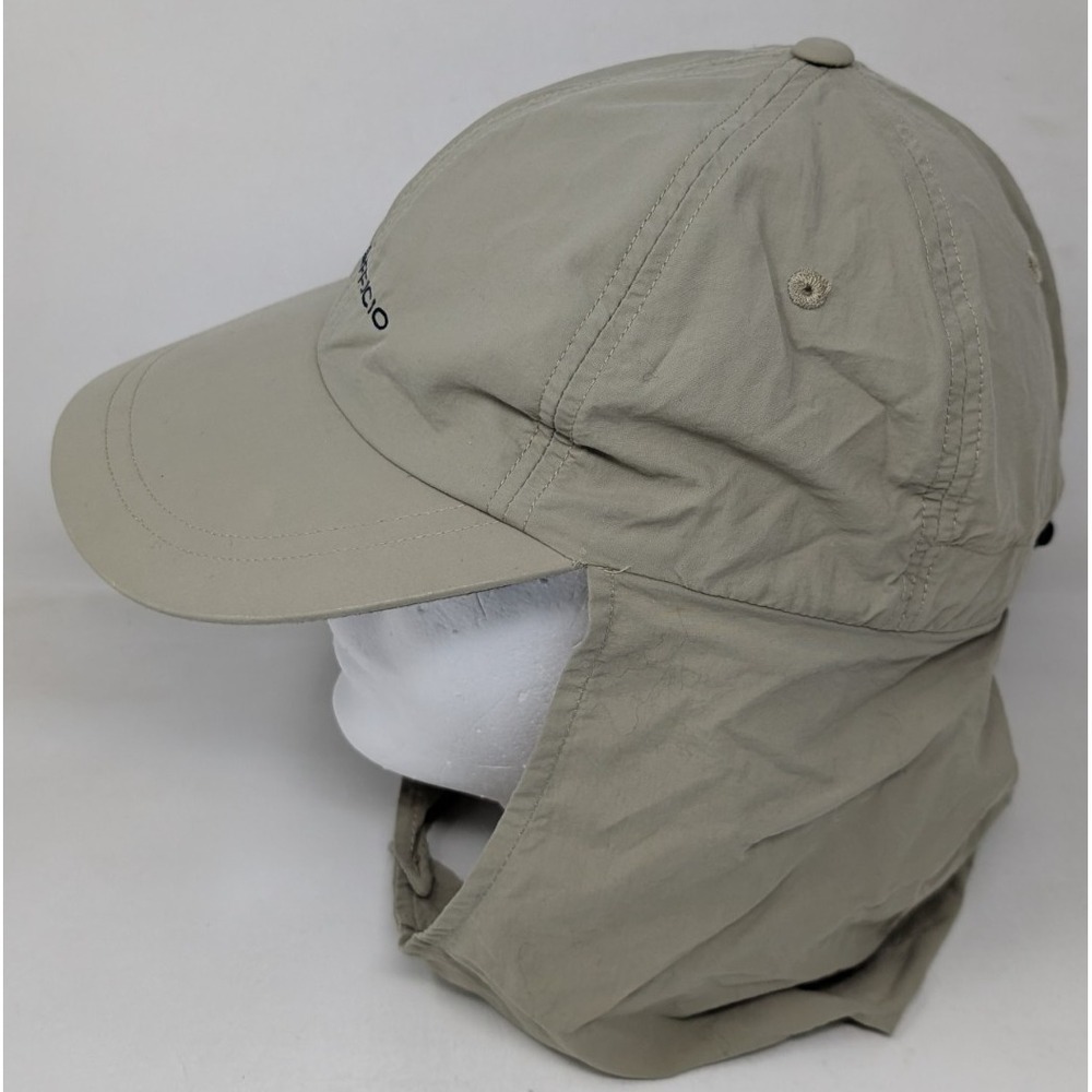 Ex Officio Hat Size L/ XL Baseball Cap Neck Flap Shade Hiking Sun Brown Buzz Off